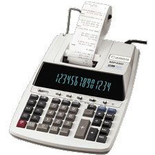 CNMMP49D MP49D Desktop Calculator, 14-Digit Fluorescent, Two-Color Printing, Black Red... by Canon