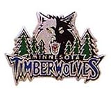 Minnesota Timberwolves Logo Pin by Aminco