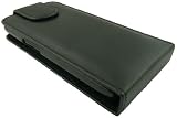 GreyMobiles BLACK CLIP AND FLIP CASE For Samsung S8500 Wave WITH SCREEN PROTECTOR