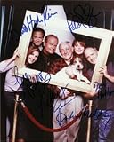 Frasier - Signed 8x10 By Kelsey Grammer, David Hyde Pierce, John Mahoney, Peri Gilpin, Jane Leeves and Dan Butler