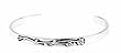 Sterling Silver Sisters Are Different Flowers From The Same Garden Flower Cuff Bracelet