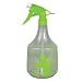 Clear PVC Bottle - 36 oz - Neon Green