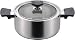 クオリア アルミ3層鋼 両手鍋 24㎝ H-9305