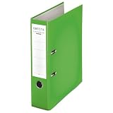 Produkt-Bild: Esselte Leitz 230146 - Ordner A4 Centra Chromos Plus Plastik Breite 8cm apfelgr&uuml;n