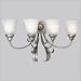 Progress Lighting P3286-44 Cameron 4 Light Wall Sconce Lamp in Oxford Silver