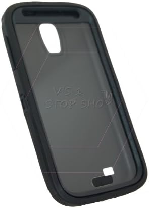 Vs 1 Stop Shop ®TM Samsung S4 Protector - Generic for Otterbox  (Sleek (Black/Black))