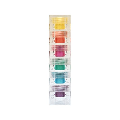 Divine Skin & Cosmetics 6 Stack Mineral Eyeshadow 10.5G (1.75G Of Each Color) Vibrant