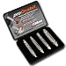 4 Piece Grabit Broken Bolt and Damaged Screw Exractors