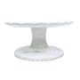 Block Basics Loves Me 10-3/4-Inch Pedestal Cake Stand