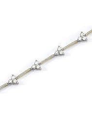 14kt Yellow Gold Diamond Bracelet 1.50ct TW