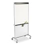 Quartet 500TE Quartet 3-In-1 Presentation Easel, Dry-Erase, 33-1/2 x 39-1/2, Silver Frame