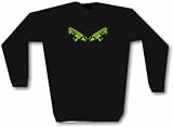 1999 Dual Space Ships Men's Sweat Shirt in 2 colors Small thru 3XL