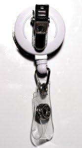 Enamel Fun Flower Retractable Badge Holder