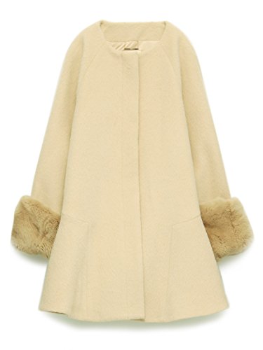 (スナイデル)snidel 袖ファーつきAラインコート