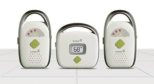 Safety 1st Glow and Go Duo Baby Monitor, White