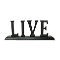 Decorative Word - Live (Espresso)