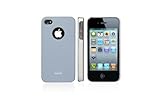 Moshi iGlaze 4 Snap on Case for iPhone (Silver)