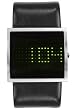 Men's Digital Black Leather