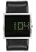 Men's Digital Black Leather