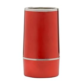 Lush Life Crystal Wine Cooler, Red by Lush Life