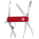 Pocket Tool Chest Everyday Knife with Red Handle from Swiss Army