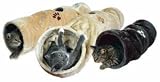 Crunch Plueschtunnel, 60 cm / o 22 cm, beige
