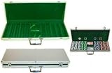 Silver Aluminum 500 Poker Chip Case