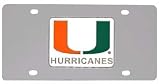 AHCLP280 Miami Hurricanes License Plate