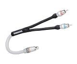 Monster MPC I400 Y-1F Extreme Low Noise RCA Y-Adapter (1 foot)