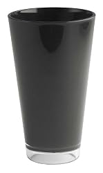 Zak Designs Studio Lilli Opaque Black  8-Piece Tumbler Set, Service for 4