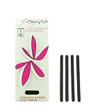 Strappy Strips Black Iris 1 pair by Foot Petals