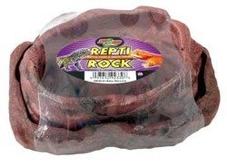 Zoo Med Combo Reptile Rock Food and Water Dish, Medium