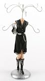 Image of Juliana Jewellery Mannequin - Black Dress with Boots and Bag