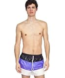 American Apparel Tri-Color Swim Trunk