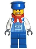 LEGO Loose Minifigure Max the Train Engineer