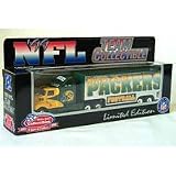 Green Bay Packers 1999 NFL Limited Edition Die-Cast 1:80 Tractor Trailer Collectible