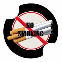 No Smoking Carsters, Coasters For Your Car