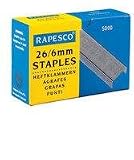 Electronics : Rapesco Staples 6mm 26/6 Pk5000