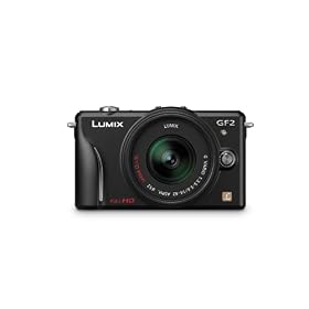 Panasonic Lumix DMC-GF2 12 MP Micro Four-Thirds Interchangeable Lens Digital Camera with 3.0-Inch Touch-Screen LCD and 14-42mm Lens (Black)
