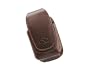 Naztech Ultima Case - Small/Medium Flip Phones - Samsung, LG, Motorola, and Nokia/Sony Ericsson - Brown