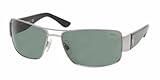 IMAGE OF POLO RALPH LAUREN PH3041 PH 3041 900271 GUN METAL FRAME / GREY GREEN LENSES SUNGLASSES SHADES 64MM