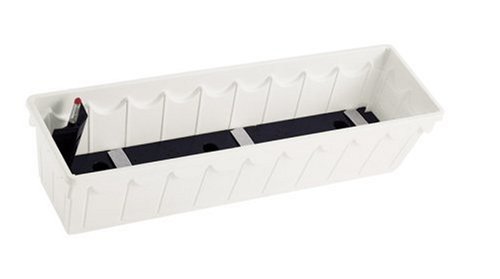 Emsa 966751200 Blumenkasten 75 cm wei&szlig; PALAZZO AQUA COMFORT