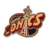 Seattle Supersonics Logo Pin by Aminco