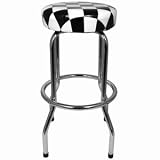 Chequered Design Bar Stool (Single)