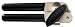 Pedrini Black & Satin Classic Can Opener