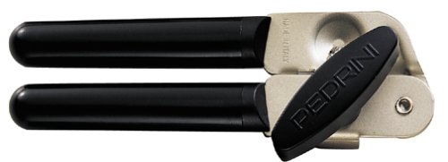 Pedrini Black & Satin Classic Can Opener