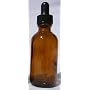 Glass Amber Bottle 4 Oz with Dropper - 12 Per Package