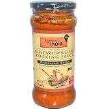 Kitchen Of India Cashew & Cumin Cooking Sauce 12.2 oz. (Pack of 6)