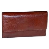 Jack Georges Sienna Collection Leather Clutch by Jack Georges