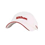 Wilson Tour Visor - White/Red